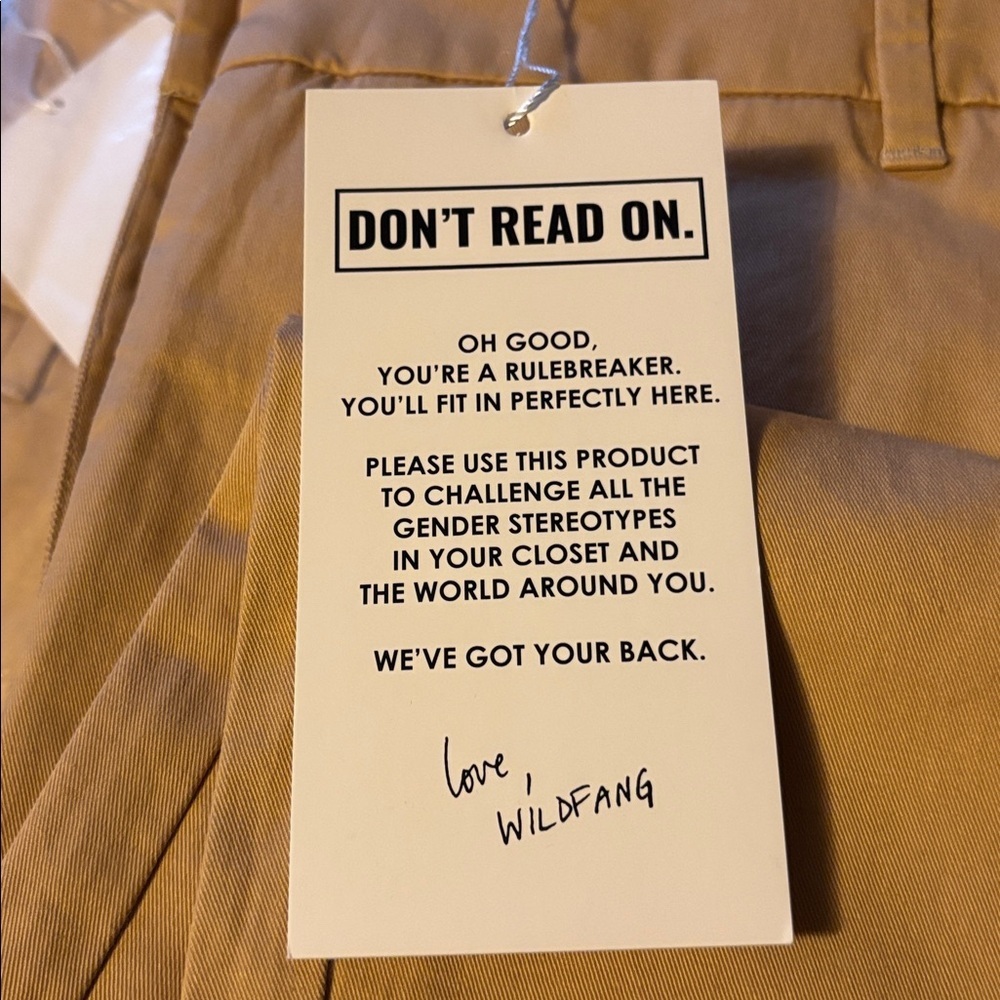 NWT Wildfang The Essential Trouser - Picture 4 of 5